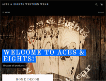 Tablet Screenshot of acesandeightsww.com